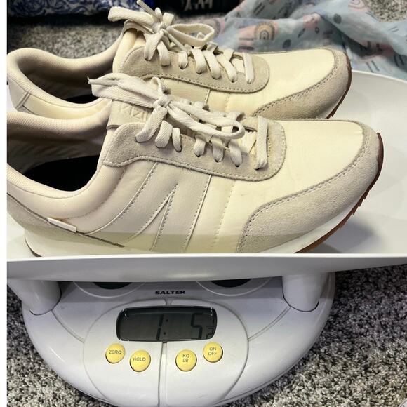 KIZIK Milan Step-In Shoes/Snakers, Men’s 9.5 W’s 11, EXCELLENT Bone/Cream - Picture 12 of 12